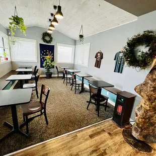 Dining area, plus Jackrabbit.