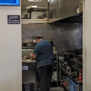 The man himself