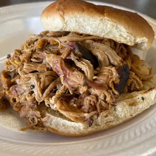 Smoked Pulled Pork Sandwich