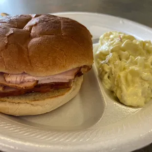 Smoked Turkey Breast Sandwich