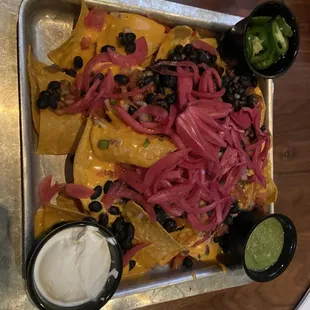 nachos, food