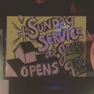 Only church I care to attend...