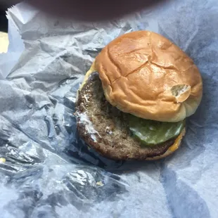 Pretty tasty Cheeseburger!