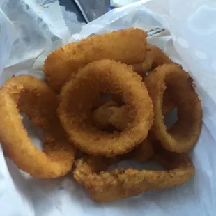 Rather average Onion Rings.