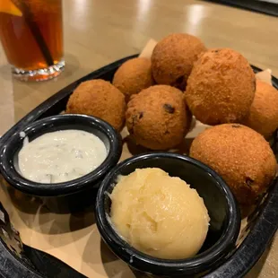 Hush puppies were great!