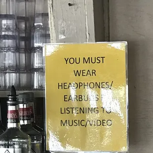 you must wear earphones earbuds listening music videos