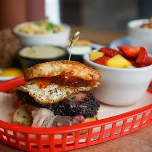 Brisket in a Biscuit - IG: @nelson_eats