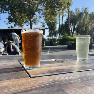 Brews and a cover band.