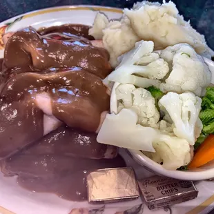 Open Faced Turkey Sandwich