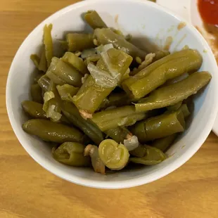 Green beans. Yummy!!!