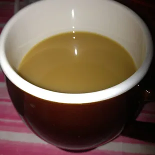 The coffee is great!