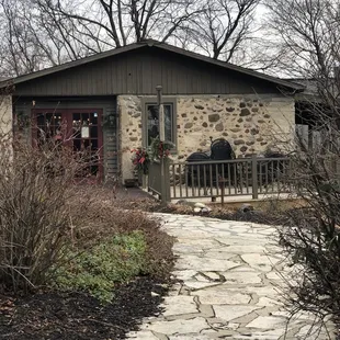 Walkway towards Jack's Cafe