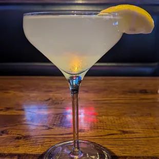 Lemon drop martini