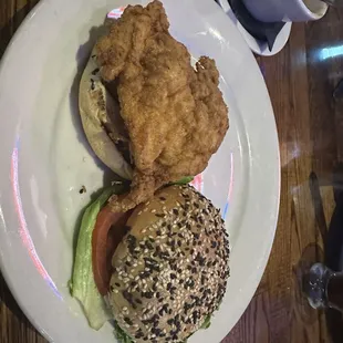 Fried Chicked Sandwick