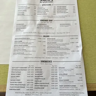 Menu 11/22