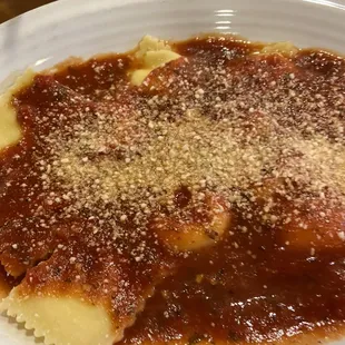 Cheese ravioli