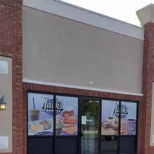  the front of the store