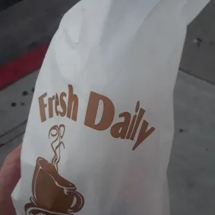 I bought the donuts of my choice and was told they opened until 10 p.m.