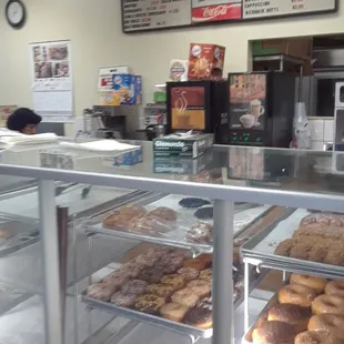 The lady told me they opened until 10 p.m. to sell donuts.. go buy your donuts now.