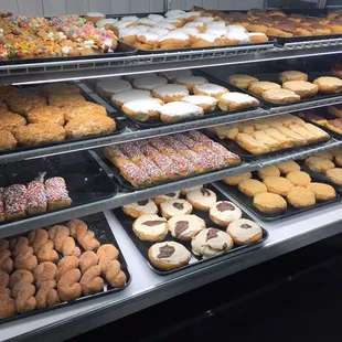 a variety of donuts