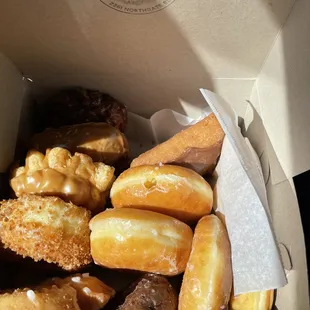 Dozen donuts