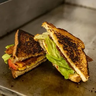 a grilled cheese sandwich