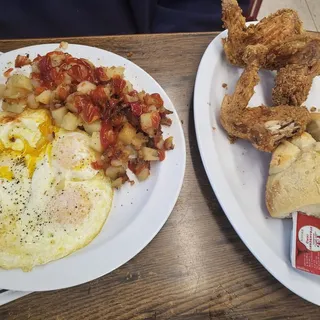 Chicken Sausage Patty Breakfast Combo