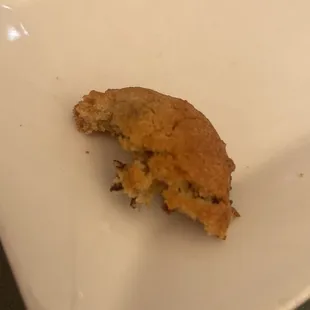 The last chocolate chip walnut morsel!