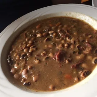 Black Eye Pea And Smoked Hog Jowls