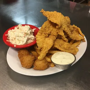 Thin cut catfish