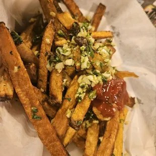 Garlic fries