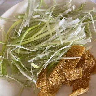 Peking duck add-ons