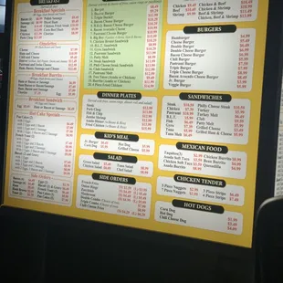 Menu 11/2022