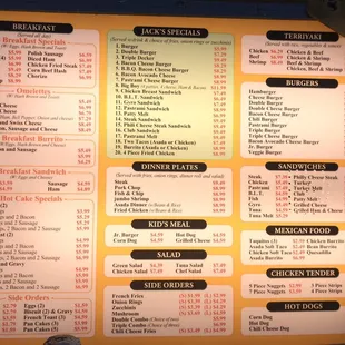 Menu 3/20/2019