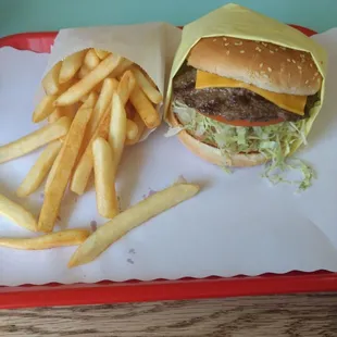 Cheeseburger combo