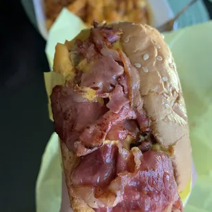 Pastrami Cheese Burger