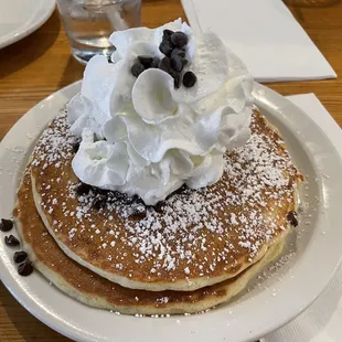 Roo's Special (Chocolate Chip Pancakes)