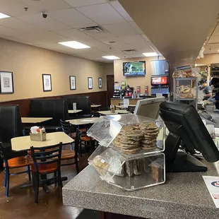 a view of the inside of the restaurant