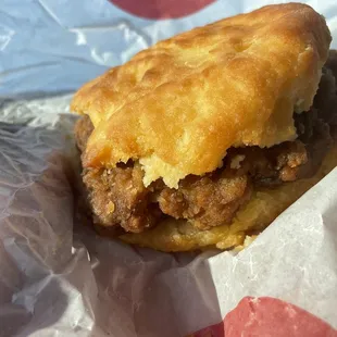 Steak Biscuit