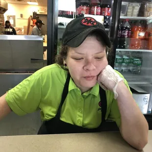 Rude lying manager.  Didn't make i love you pizza an hour later.  Racist and mean