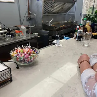Grill from the counter top
