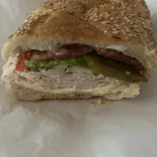 Jack's Turkey Hoagie. Very good.