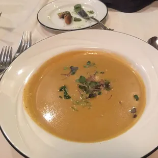 Bok Choi Lobster Bisque
