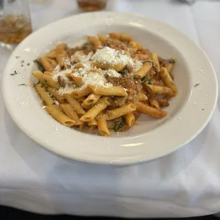 pasta dish, pasta, food