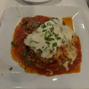 Eggplant Parmigiana