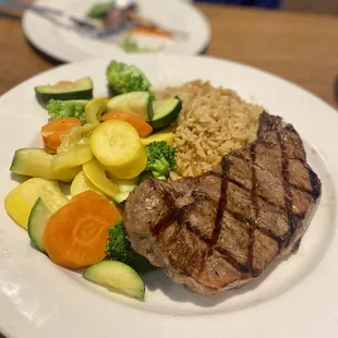 NY steak (10oz) part of the Early Bird menu