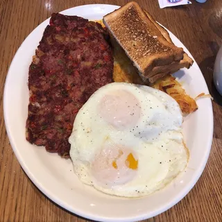 CORNED BEEF & HASH