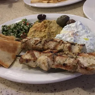GRILLED CHICKEN SKEWERS