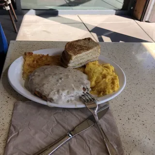 Country Fried Steak and Gravy