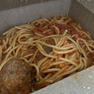 SPAGHETTI AND MEATBALLS